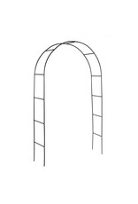 Rosenbogen aus Metall grün lackiert 240x140x37cm 62308