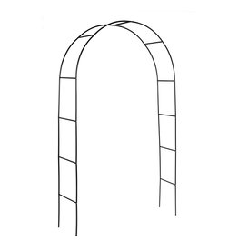 Rosenbogen aus Metall grün lackiert 240x140x37cm 62308