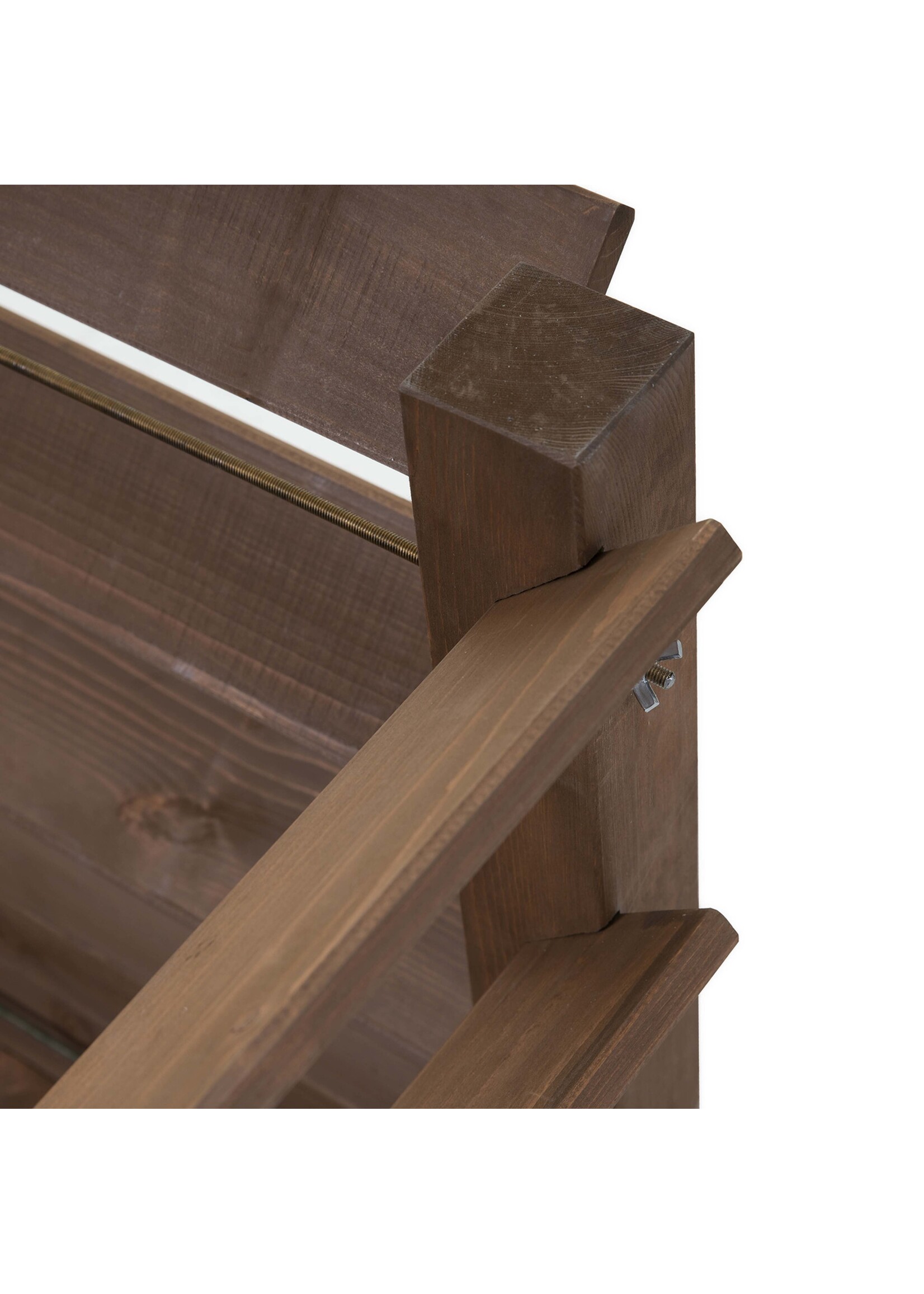 Kräuter Hochbeet 124x90x73cm aus Holz 303910108-HE