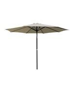 ALU Landhausschirn Sonnenschirm 300cm mit Kurbel UV 50+ beige 62423