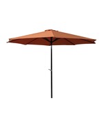 ALU Landhausschirm Sonnenschirm 300cm mit Kurbel UV 50+ terracotta 62426
