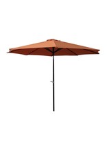 ALU Landhausschirm Sonnenschirm 300cm mit Kurbel UV 50+ terracotta 62426