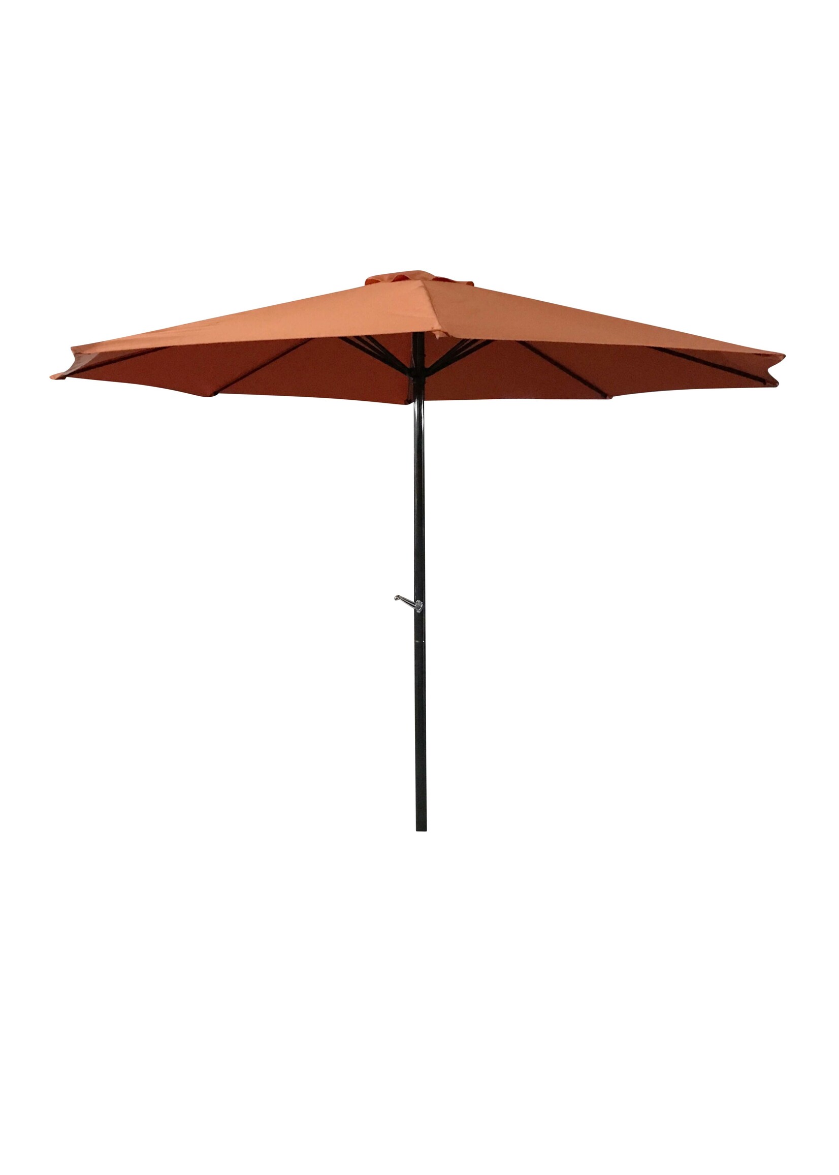 ALU Landhausschirm Sonnenschirm 300cm mit Kurbel UV 50+ terracotta 62426
