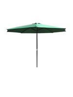 ALU Landhausschirn Sonnenschirm 300cm mit Kurbel UV 50+ grün 62429