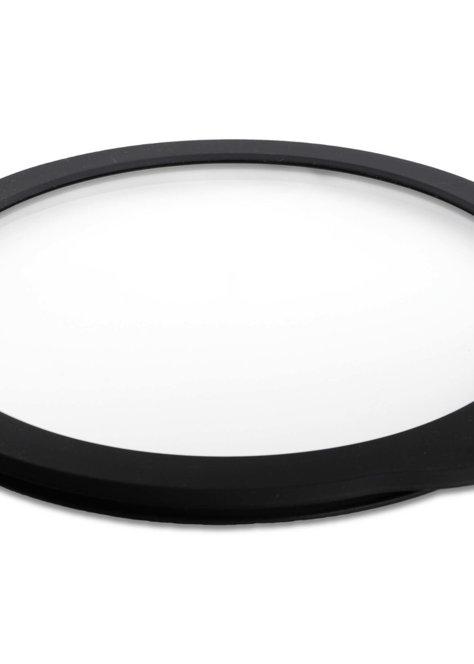 Weis 11028 Edelstahl Schüssel 28cm 8000ml mit Glasdeckel 11128
