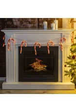 HI 76929 Zuckerstangen Lichterkette Batteriebetrieb mit 40 LEDs