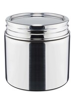 Weis 17377 Transportdose Vorratsdose mit Deckel Edelstahl 1000 ml