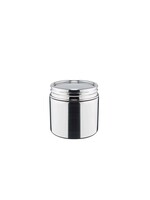 Weis 17375 Transportdose Vorratsdose mit Deckel Edelstahl 700 ml