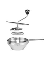 HI 14059 Edelstahl Passiermühle Passiergerät mit 3 Einsätzen