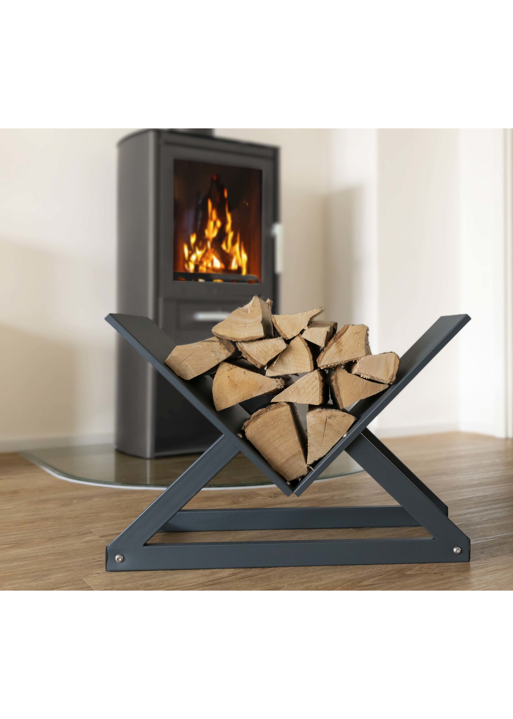 Brennholz Kaminholz Regal 204830105-HE
