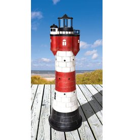 Westerholt 2639-01 Solar Leuchtturm Roter Sand Höhe 80cm