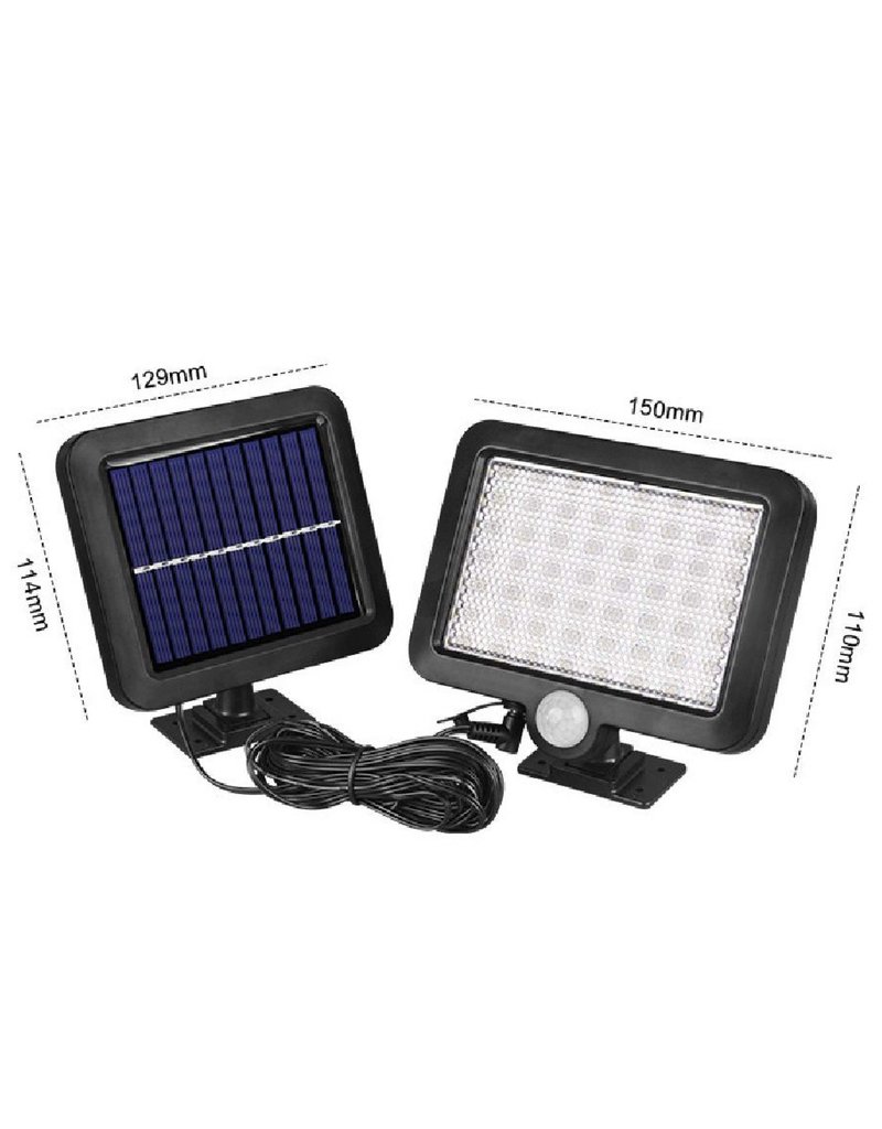 Höfftech 14032 LED Solar Strahler mit Bewegungsmelder