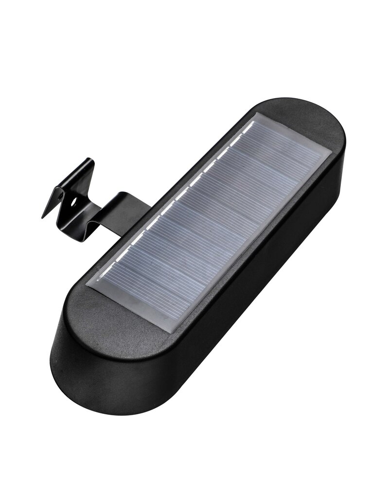 10 Stück LED Solar Dachrinnenleuchte Dachrinnen Leuchte schwarz 70385