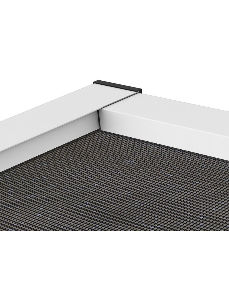 Fensterbausatz Master SLIM 130x150cm weiss Pollenschutzgewebe 100690701-VH