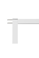 Fensterbausatz Master SLIM 130x150cm weiss Pollenschutzgewebe 100690701-VH