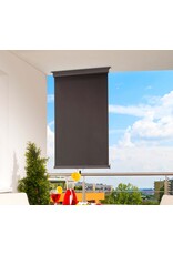 Balkonmarkise Balkon Sichtschutz anthrazit H80 ausziehbar bis 200cm 301820207-HE