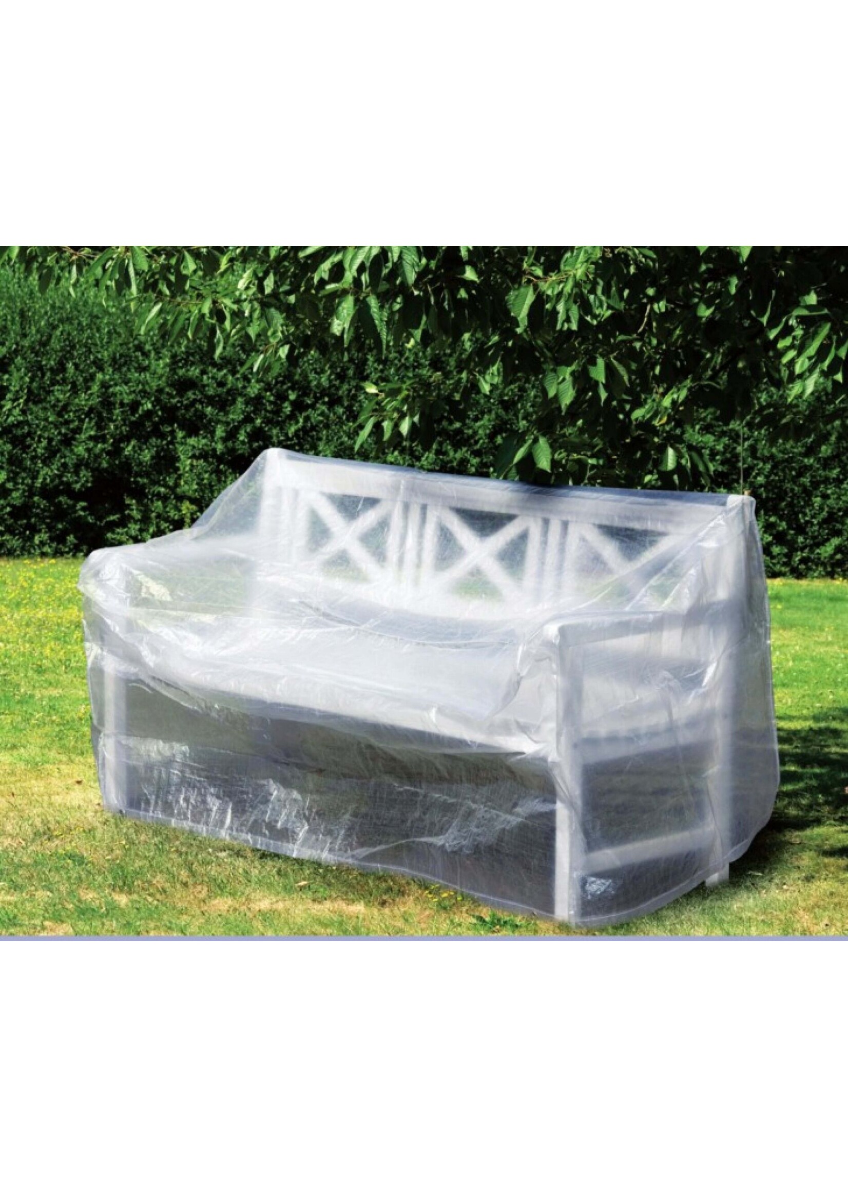 Schutzhülle Hülle Schutzhaube für Gartenbank Bank 160x80x75cm transparent 1927