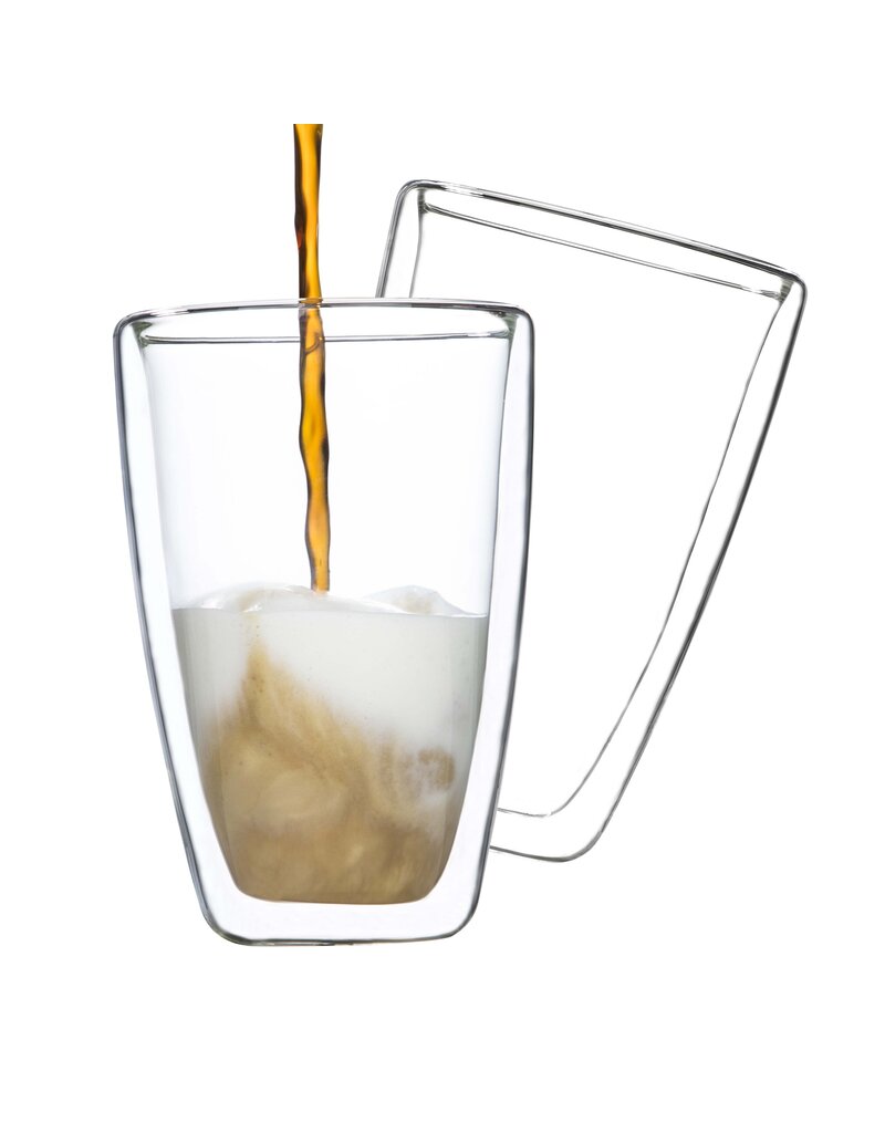 Latte Macchiato Glas doppelwandig 400ml 2er Set 13401