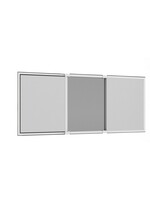 Alu Fliegengitter Schiebefenster 75x100 weiss 101690201-VH