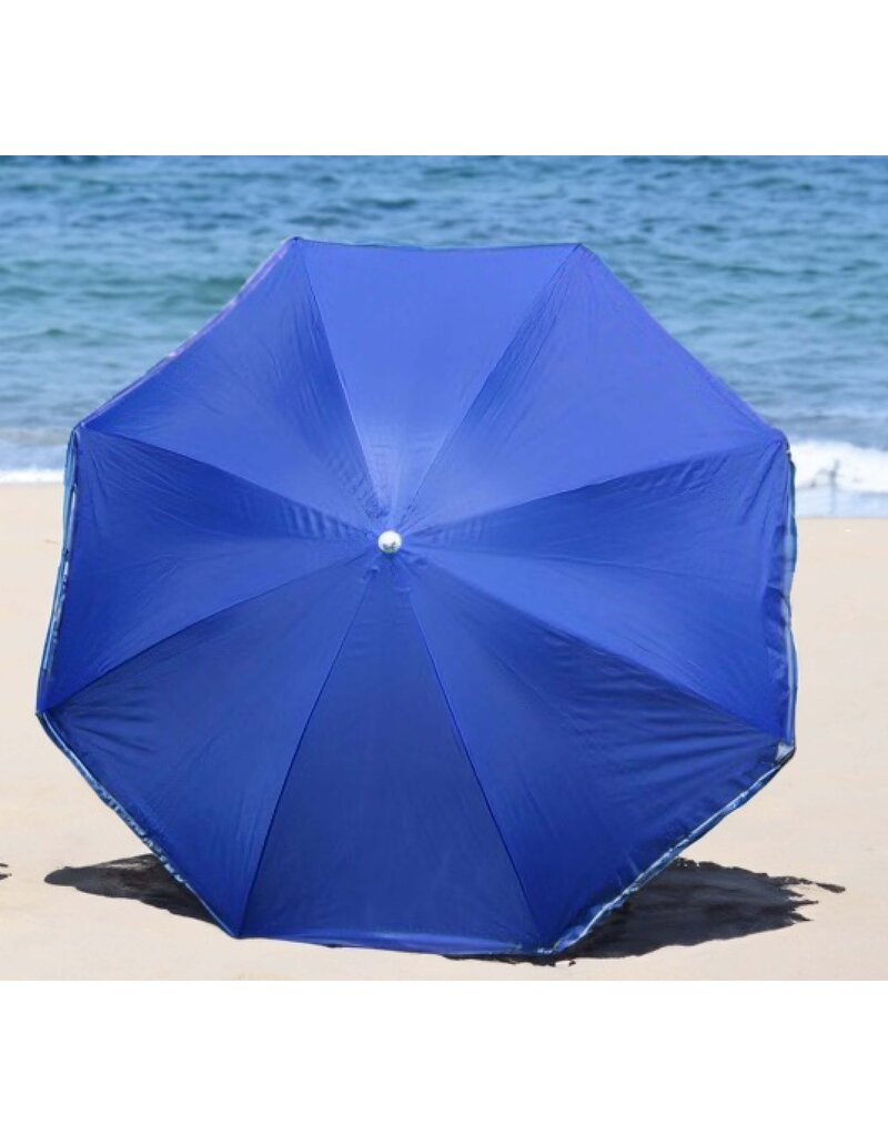 Strand Sonnenschirm 180cm blau 1278-01