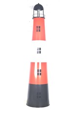 Solar Leuchtturm Höhe 150cm aus Metall 2637-01