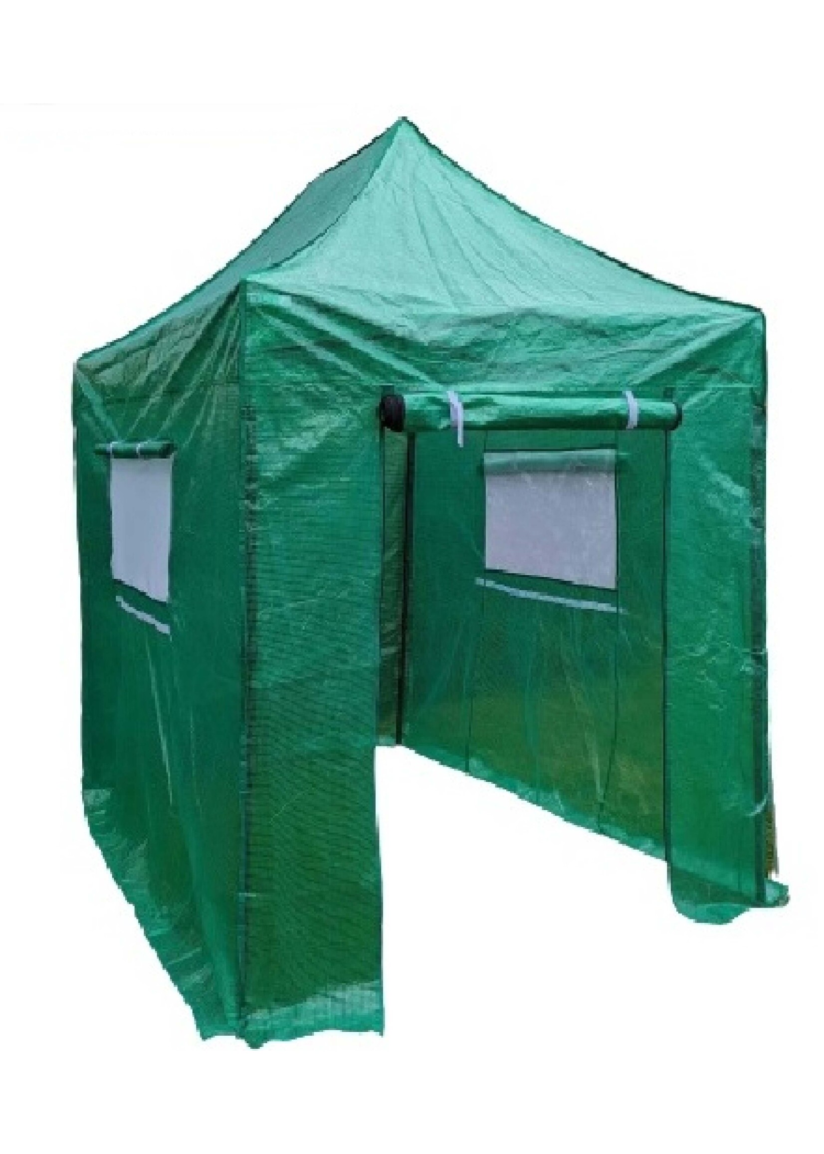 Gewächshaus faltbar 270x180x210cm mit Tür und Fenstern 2690