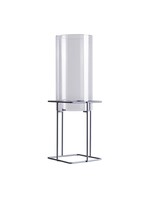 Fischsäule 65cm mit Metallsockel 35613