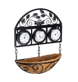 Wetterstation mit Blumenschale 57311