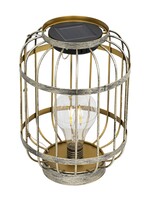 LED Solar Deko Laterne Lampe mit 2 warmweissen LEDs 70476