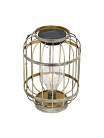 LED Solar Deko Laterne Lampe mit 2 warmweissen LEDs 70476