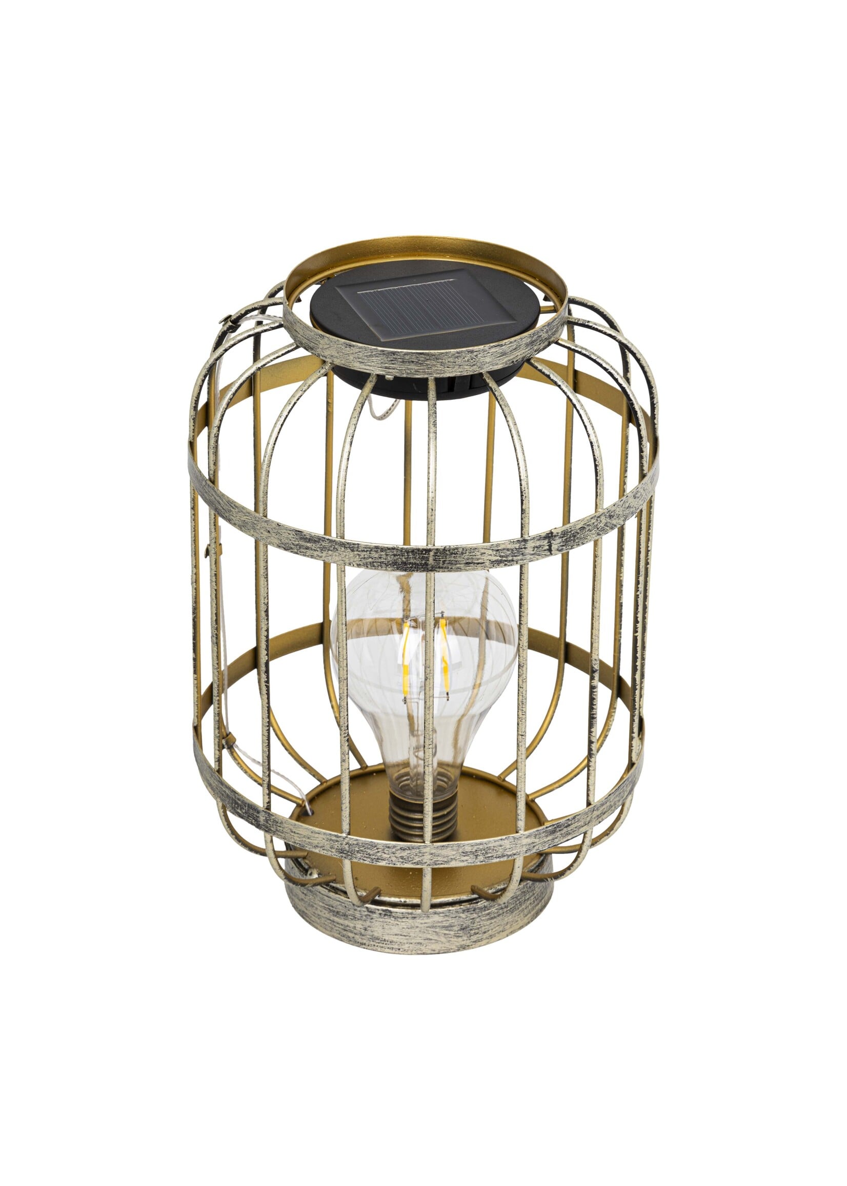LED Solar Deko Laterne Lampe mit 2 warmweissen LEDs 70476