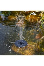 Solar Springbrunnen mit 7 Aufsätzen 70482