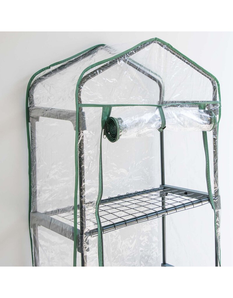 Gewächshaus mit 4 Gitterböden Höhe 160cm 94150