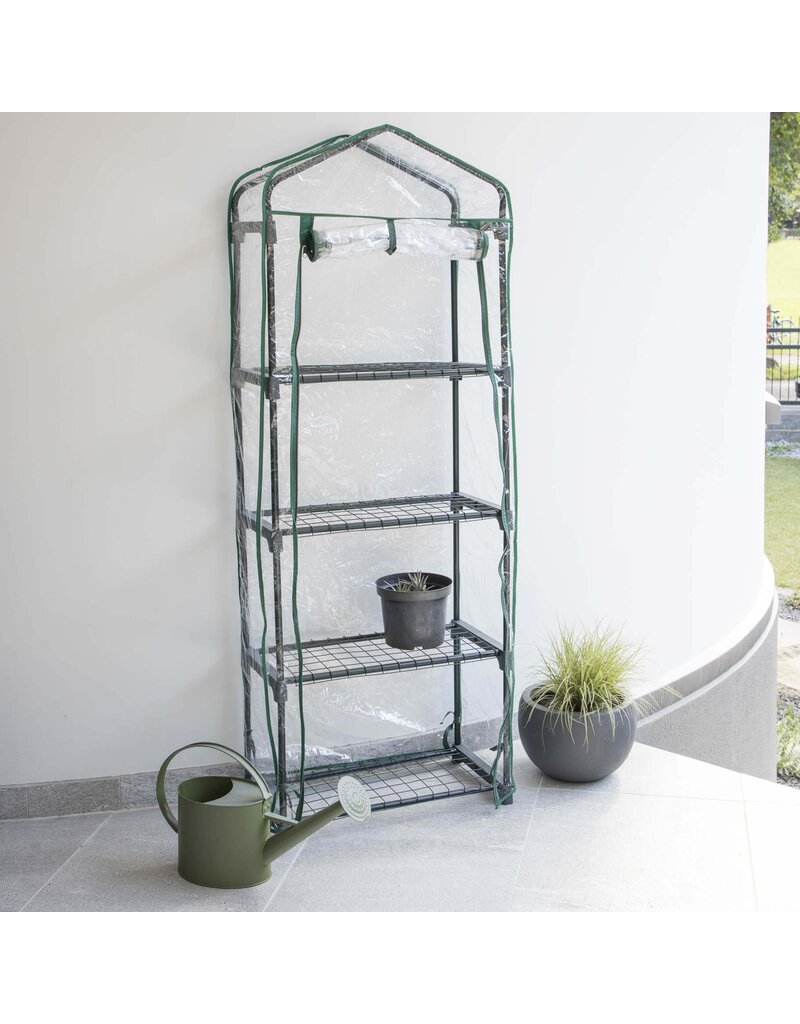 Gewächshaus mit 4 Gitterböden Höhe 160cm 94150