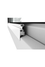 Fensterplissee Compact flächenversetzt 130x150cm weiss 101930301-VH