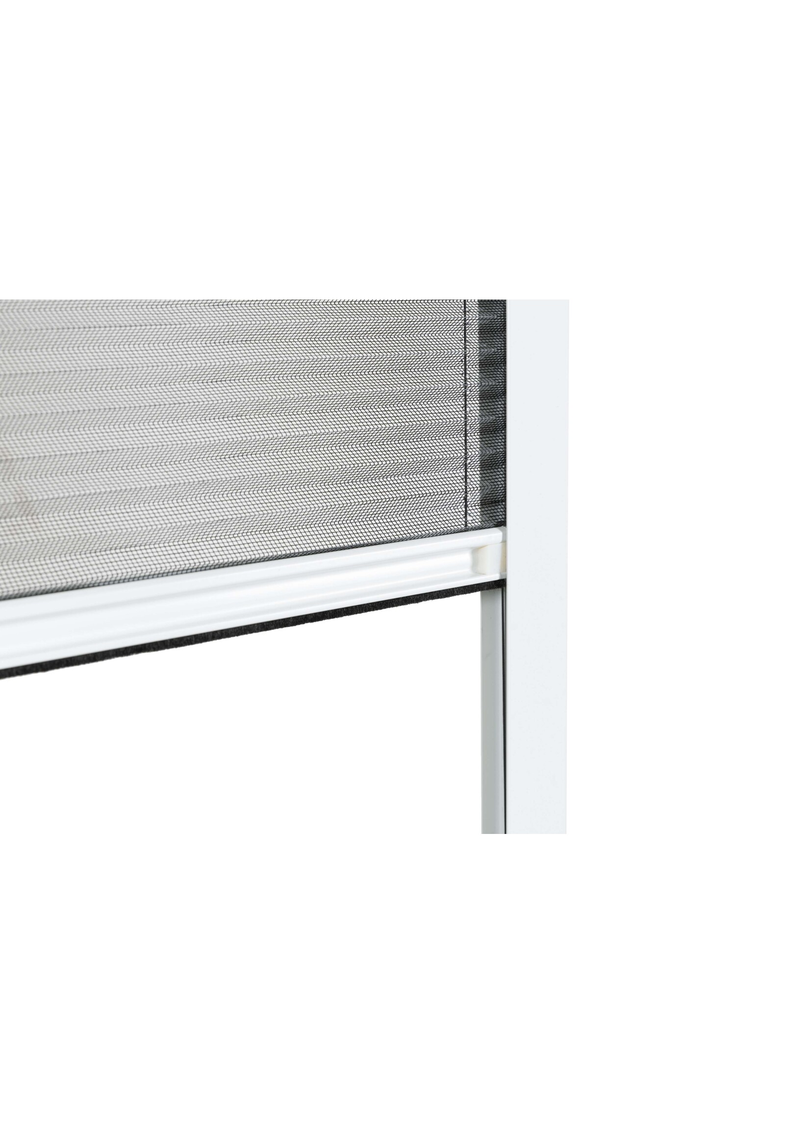 Fensterplissee Compact flächenversetzt 130x150cm weiss 101930301-VH
