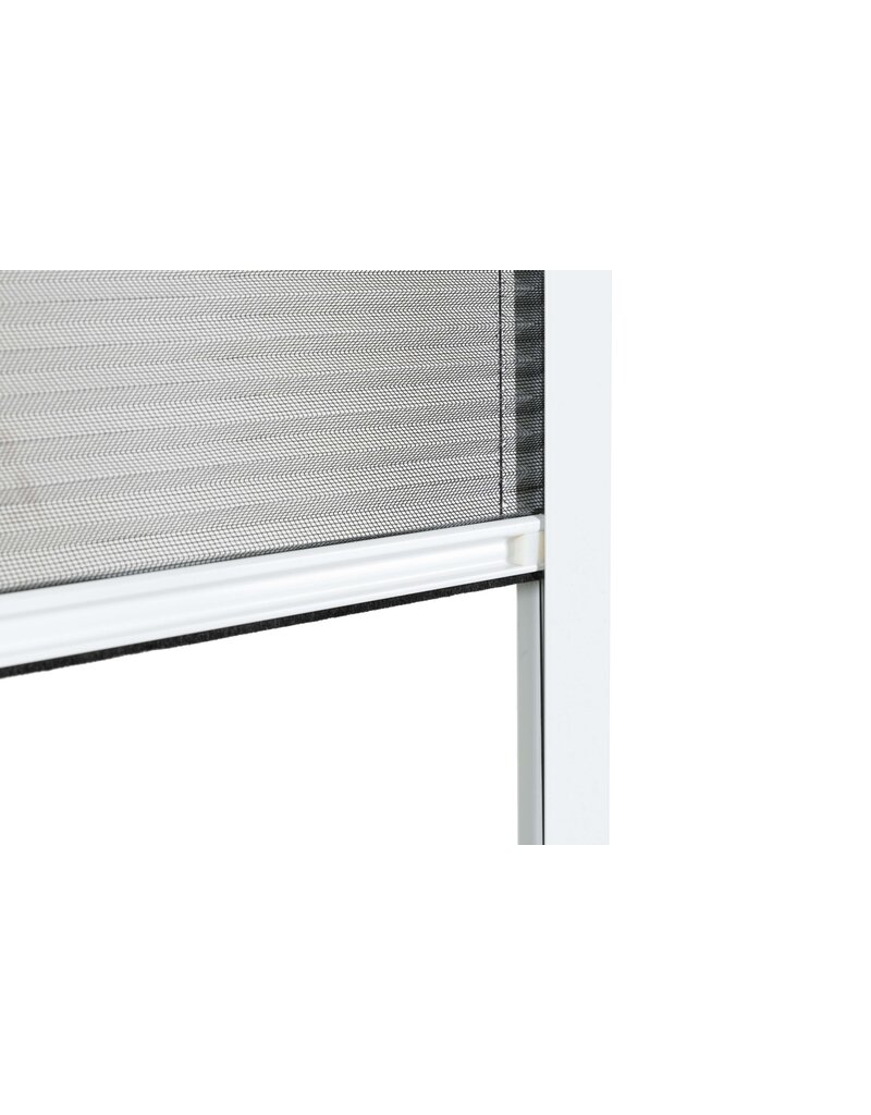 Fensterplissee Compact flächenversetzt 130x150cm weiss 101930301-VH