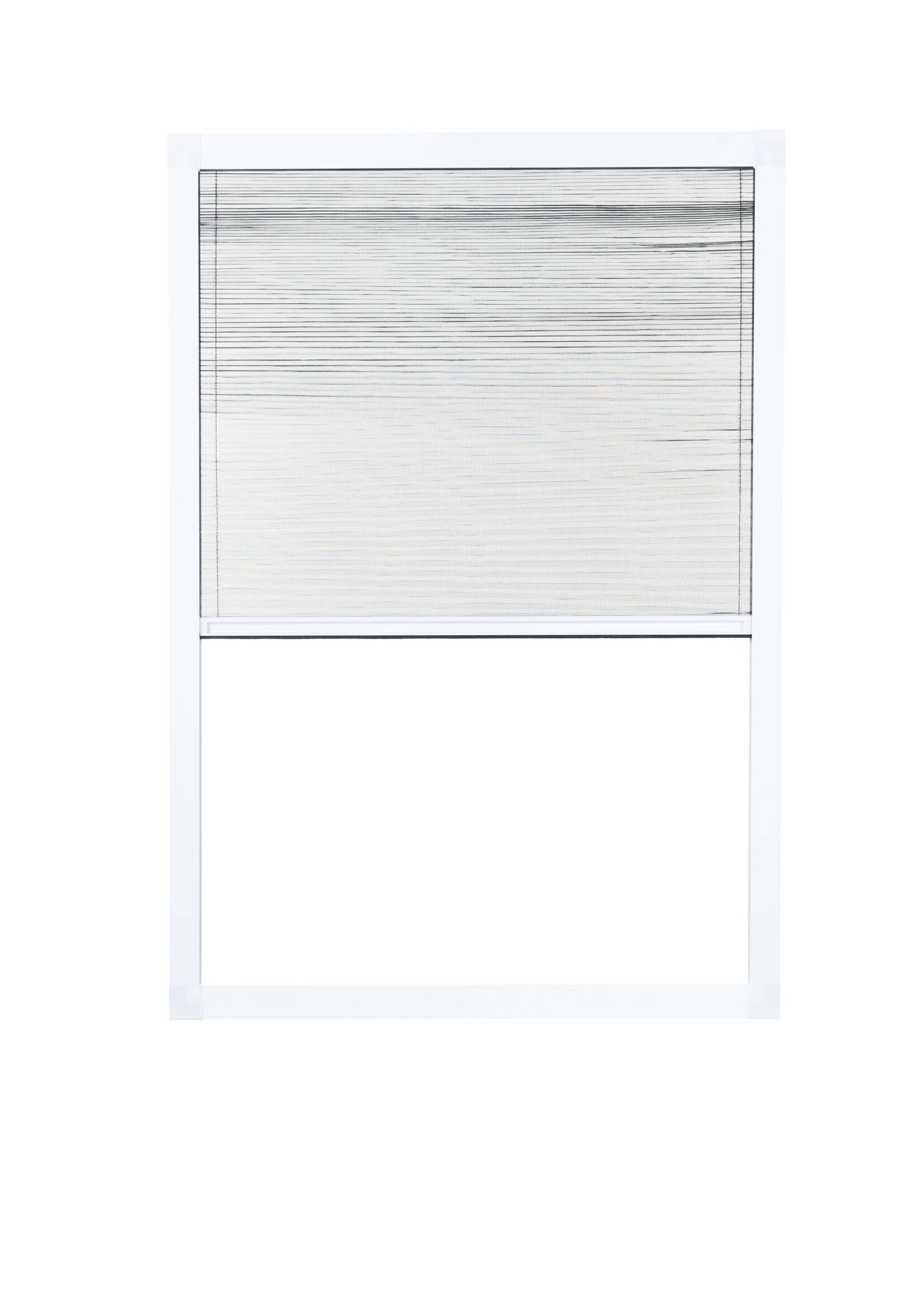 Fensterplissee Compact flächenversetzt 130x150cm weiss 101930301-VH