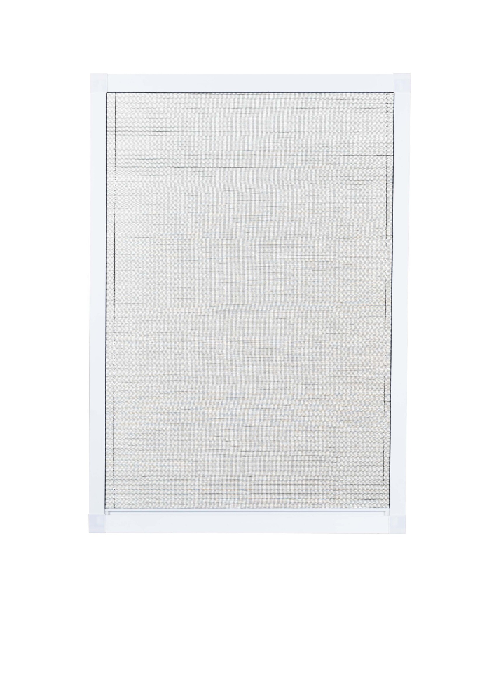 Fensterplissee Compact flächenversetzt 130x150cm weiss 101930301-VH