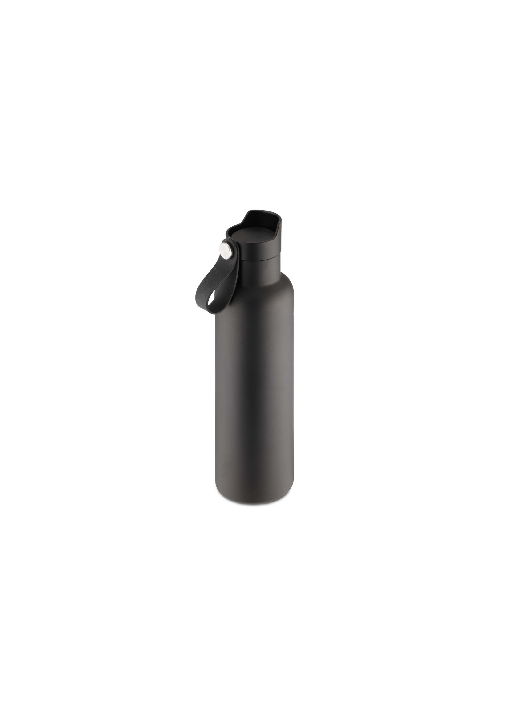Weis 12692 Edelstahl Trinkflasche vakuumisoliert 1000ml schwarz