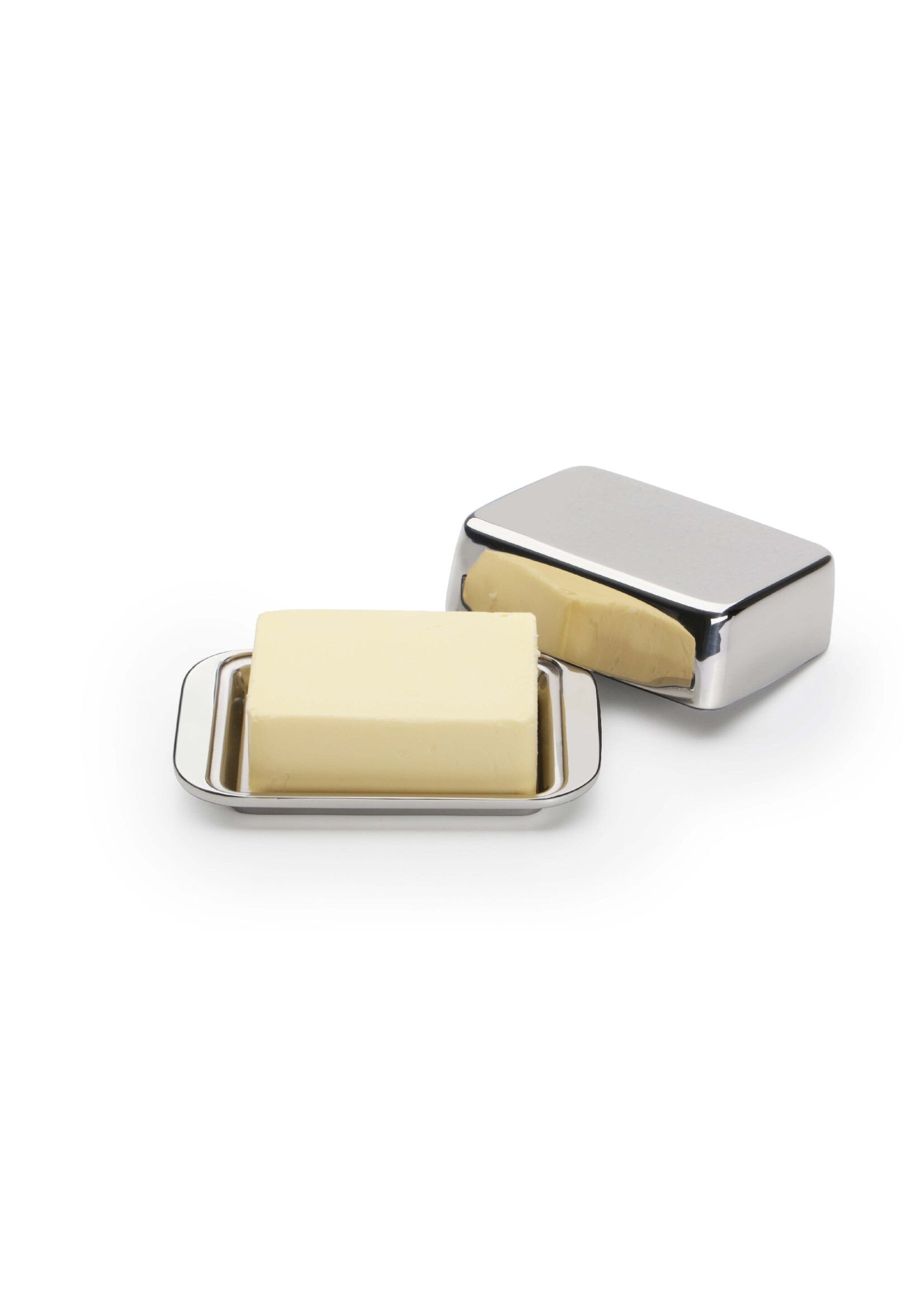 Weis 14259 Edelstahl Butterdose doppelwandig für 250g Butter