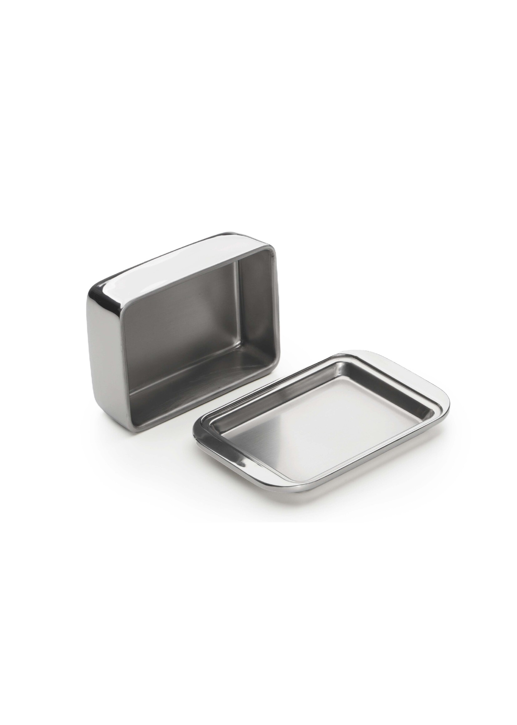 Weis 14259 Edelstahl Butterdose doppelwandig für 250g Butter