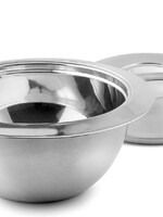 Weis 24033 Edelstahl Thermo Küchenschüssel Schüssel mit Deckel 32,5cm 5 Liter