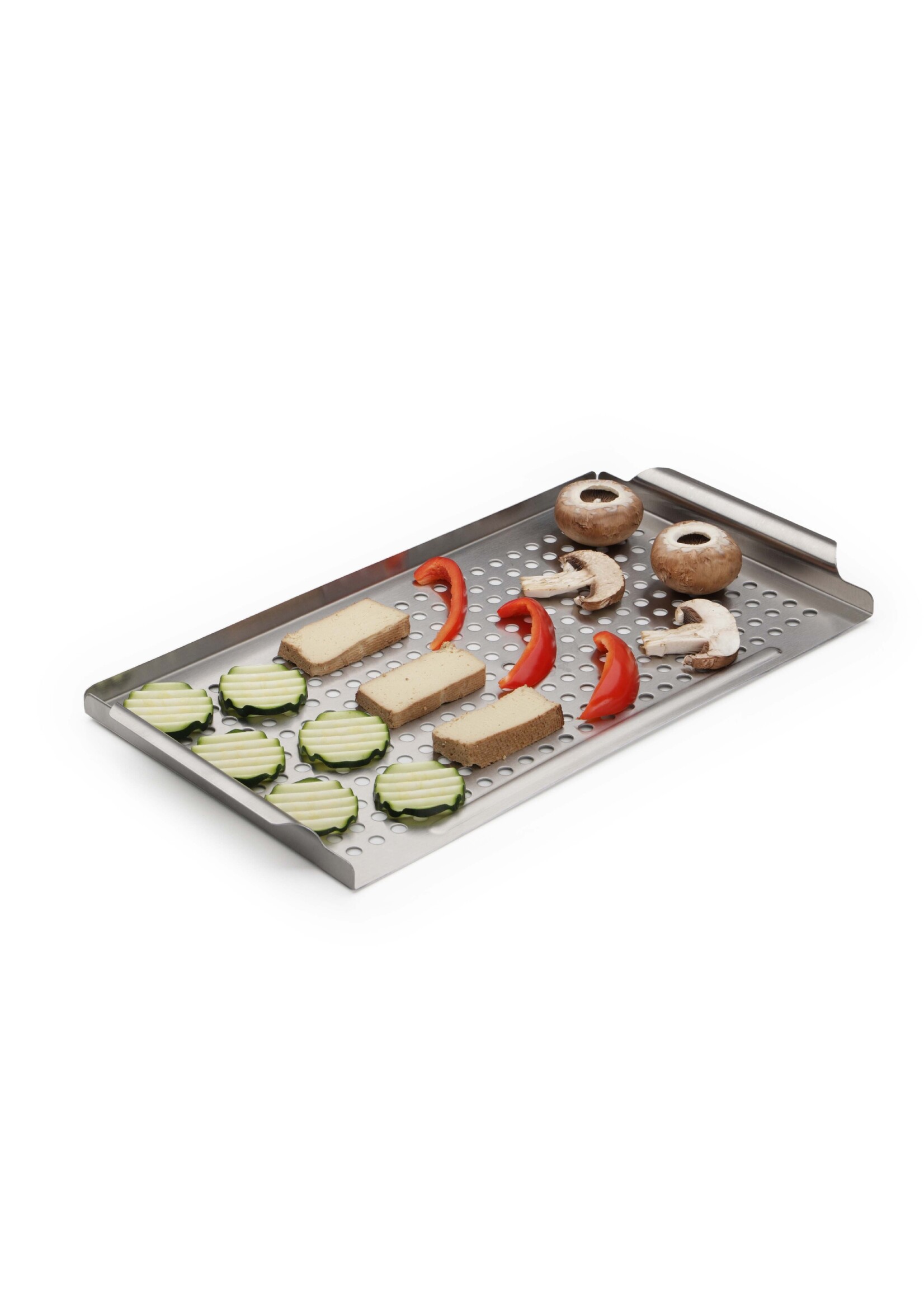 Weis 15280 Grilltablett aus Edelstahl 42 x 21cm