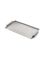 Weis 15280 Grilltablett aus Edelstahl 42 x 21cm