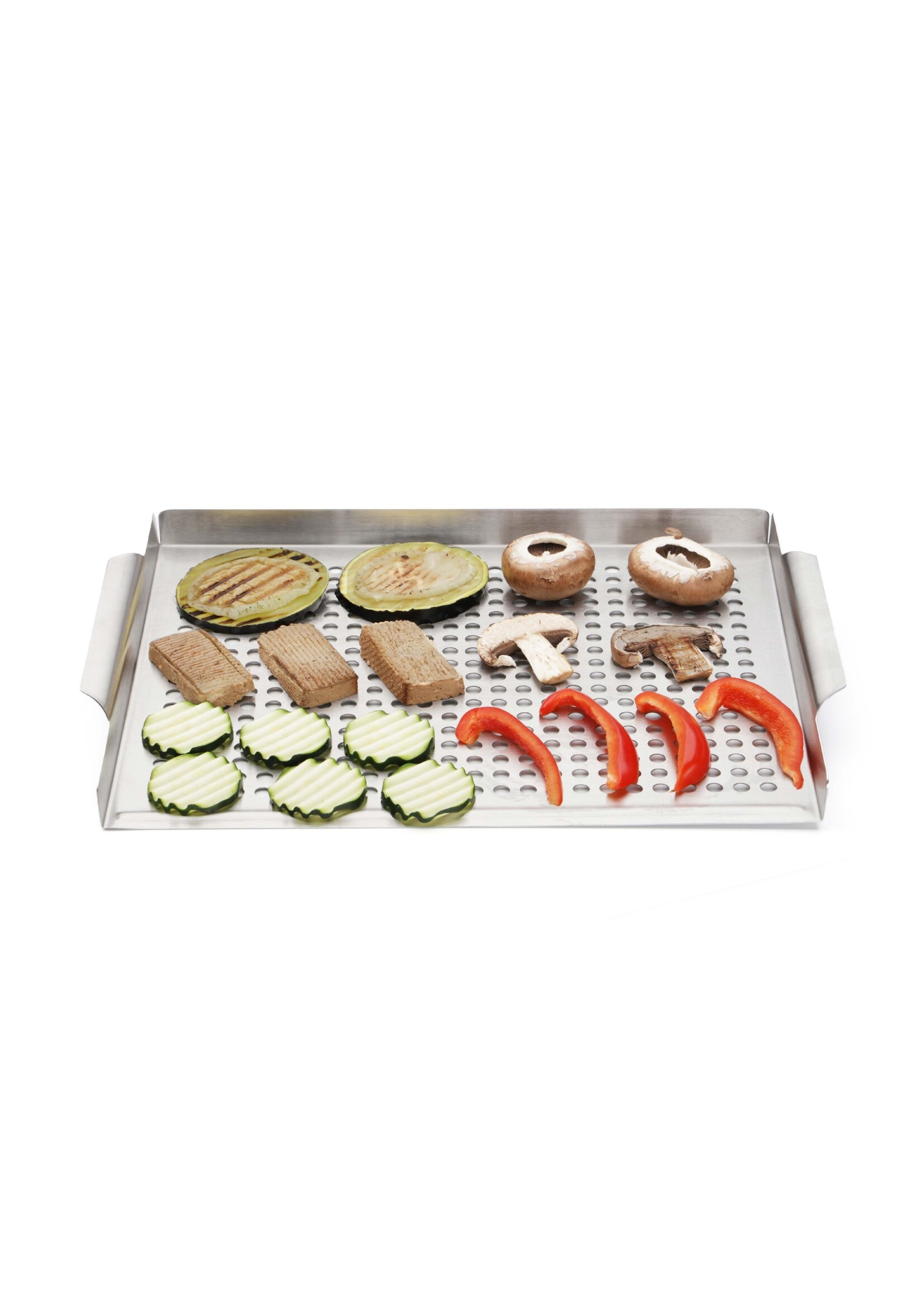 Weis 15281 Grilltablett aus Edelstahl 46 x 28,8cm