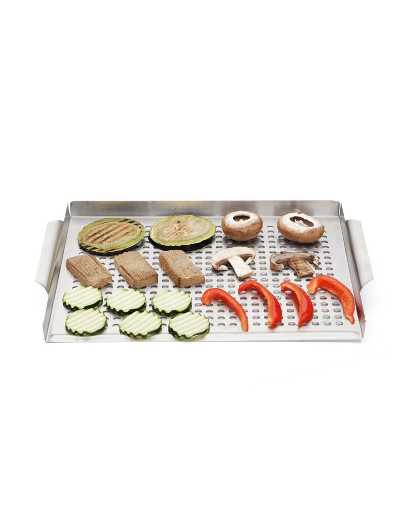 Weis 15281 Grilltablett aus Edelstahl 46 x 28,8cm