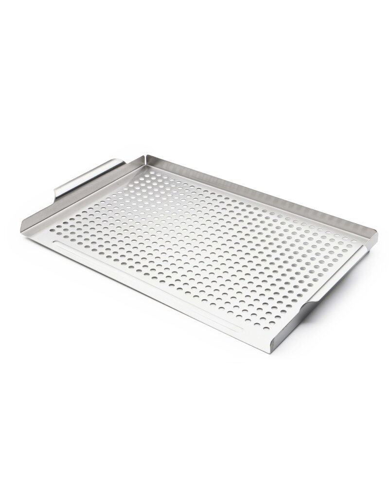 Weis 15281 Grilltablett aus Edelstahl 46 x 28,8cm