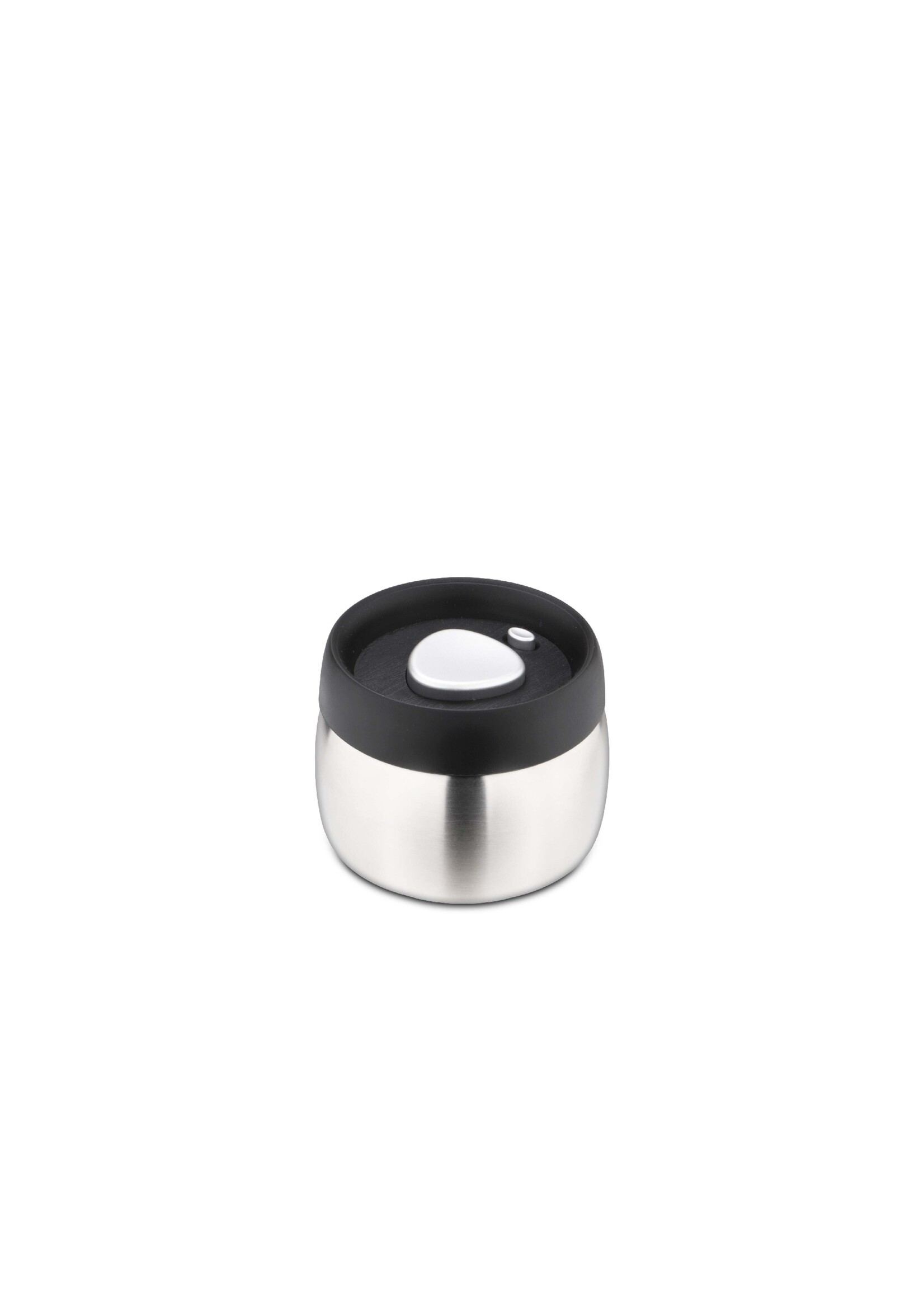 Weis 15970 Edelstahl Vorratsdose mit Vakuumierfunktion 450ml