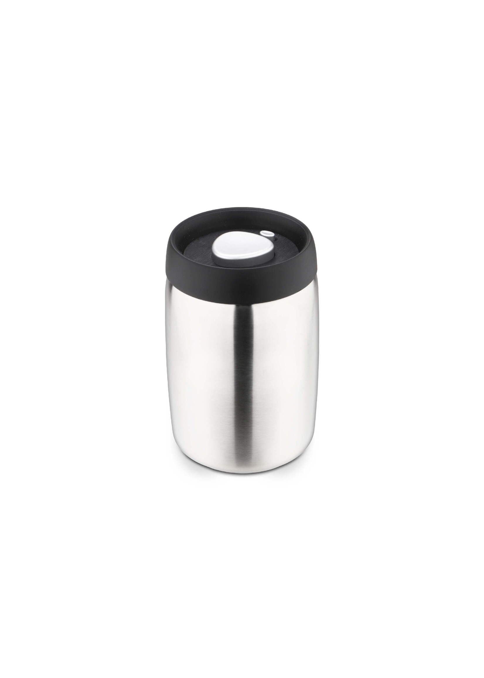 Weis 15972 Edelstahl Vorratsdose mit Vakuumierfunktion 1100ml